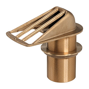 PRESA A MARE BRONZO  1" FERITOIE LARGHE        2049F