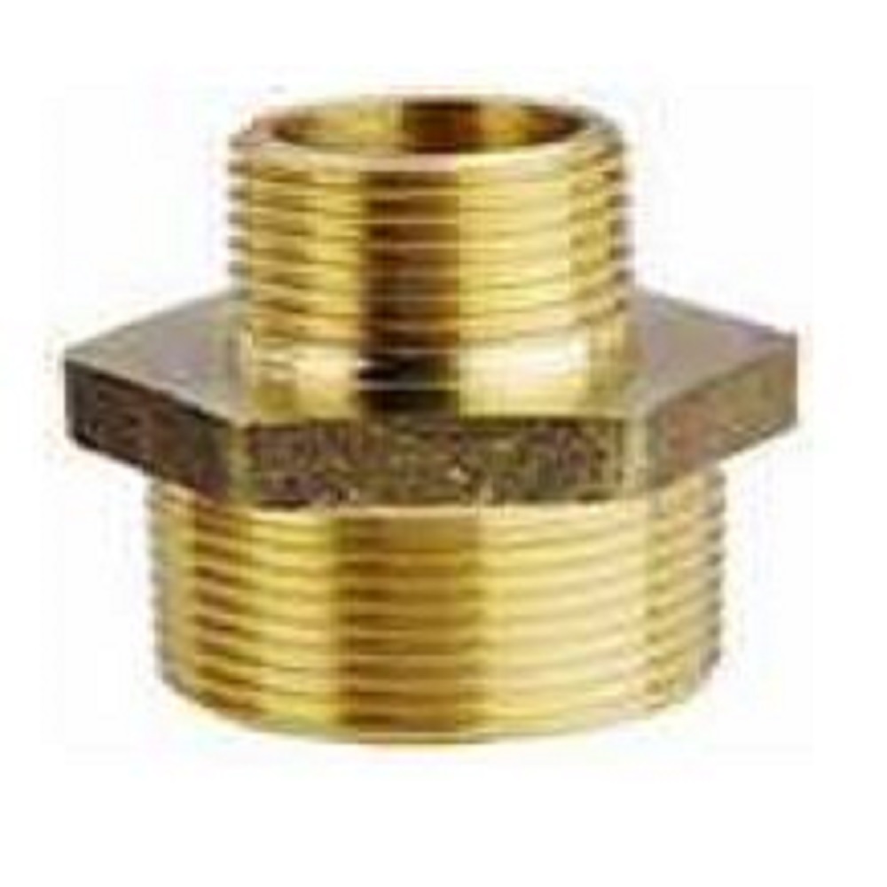 VITE DOPPIA RIDOTTA MASCHIO/MASCHIO IN OTTONE CR 7245