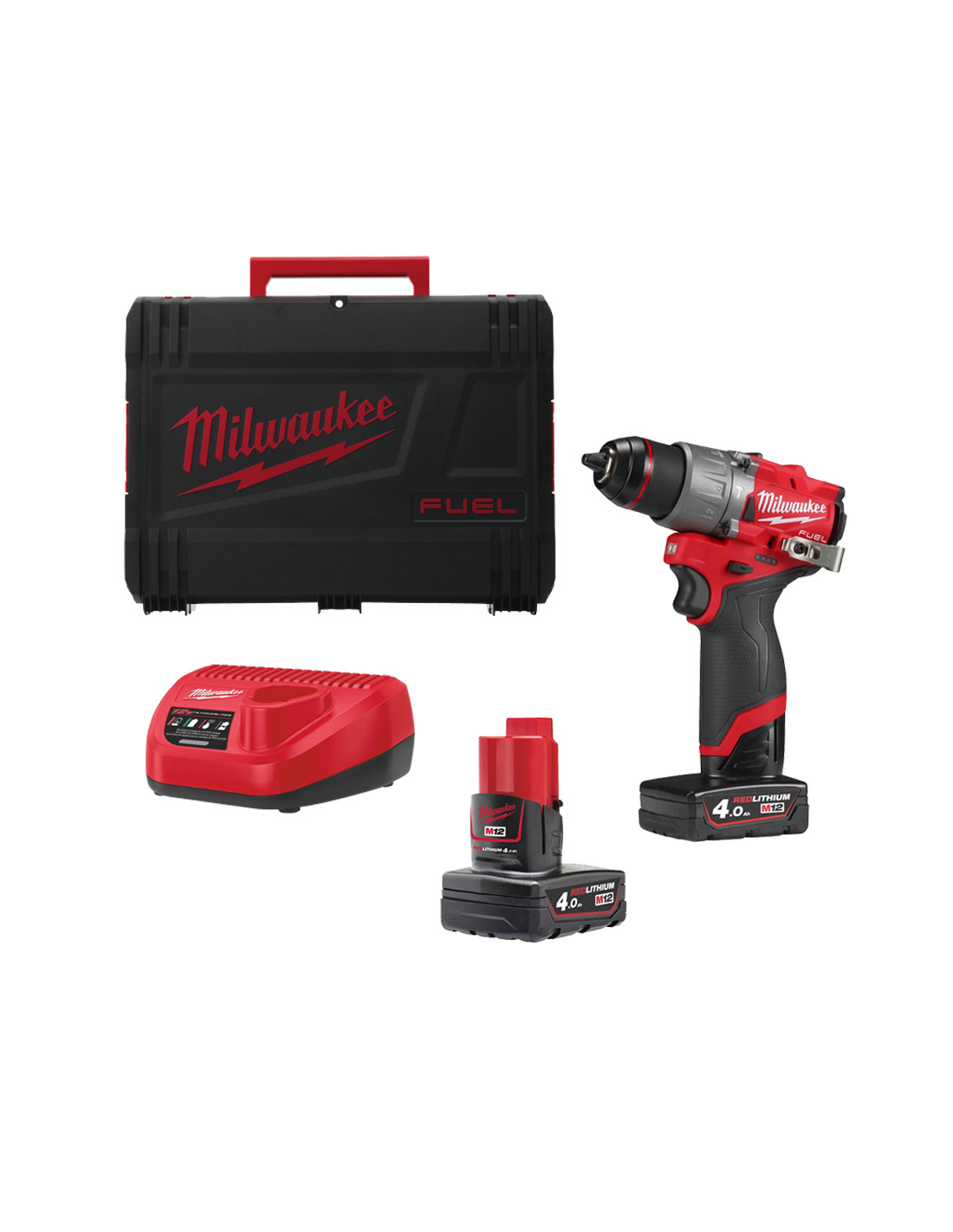 TRAPANO BATTERIA VALIGETTA M12 FPD2-402X