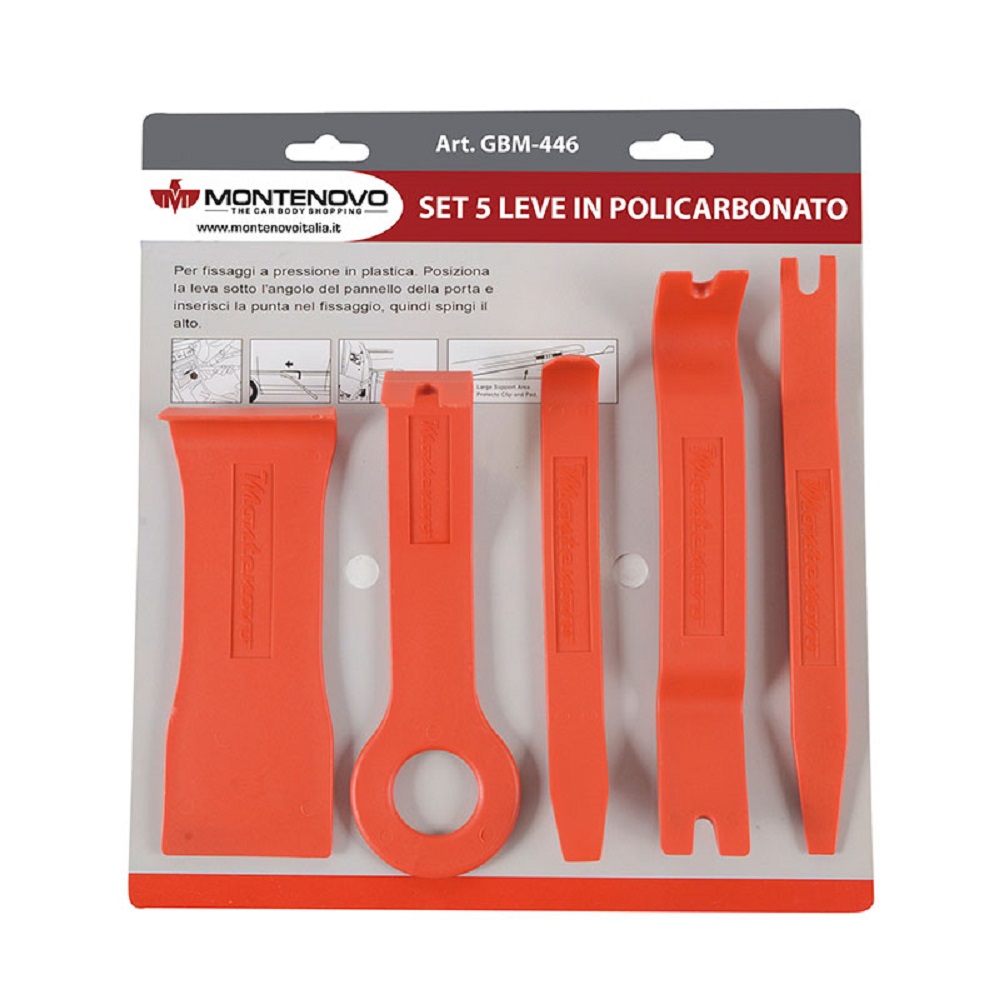 ESTRATTORE SET LEVE POLICARB.PRYBABY 5PZ