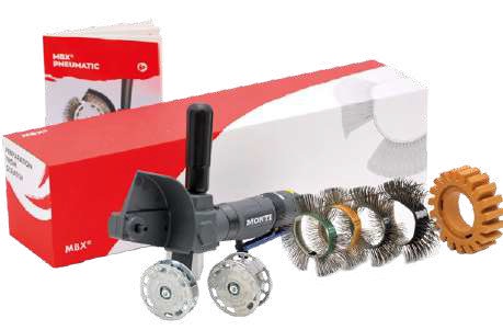 SMERIGLIATRICE PNEUMATICA ANGOLARE SP-418 MBX UNIVERSAL KIT