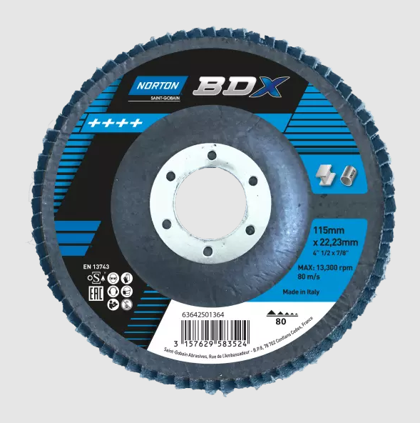 DISCO LAMELLARE  115X221 GR 80 NEW qtà consigliata 10 PZ