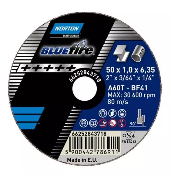 TRONCATORE D.115X1,0X22,3 NORTON BLUE-FIRE qtà consigliata 5 PZ