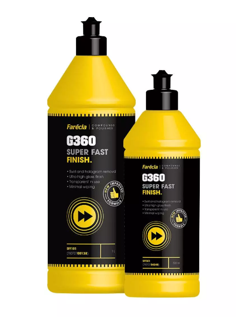 PASTA ABRASIVA G360 TAPPO NERO ULTRARAPIDA DI FINITURA SFF101 LT 1 FARECLA