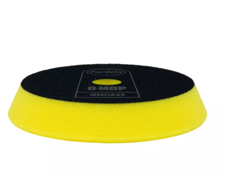 TAMPONE LUCID. FARECLA SPUGNA GIALLO GMC624 G MOP Ø 150 mm FARECLA