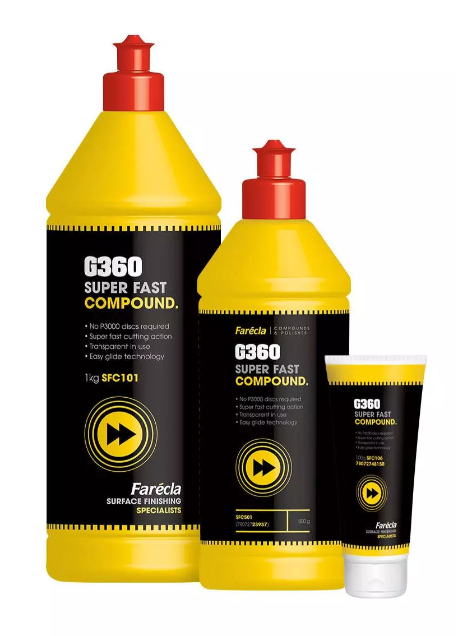PASTA ABRASIVA G360 TAPPO ROSSO ULTRARAPIDA SFC101 KG 1 FARECLA