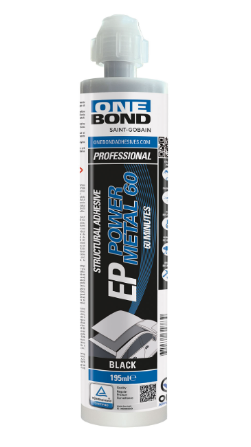 SIGILLANTE ONE BOND EP POWER Metal 60min BICOMPONENTE EPOSSIDICO PER METALLI CART. 195 ML