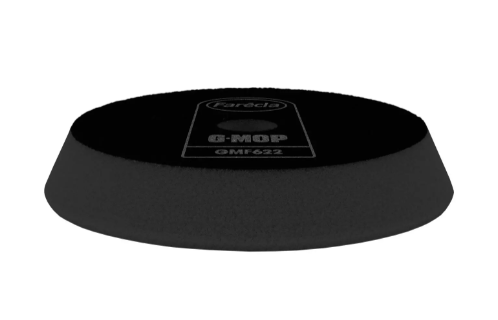 TAMPONE LUCID. FARECLA SPUGNA NERO ANGOLATO DI FINITURA GMF622 G MOP Ø 150 mm Conf. 2 PZ FARECLA