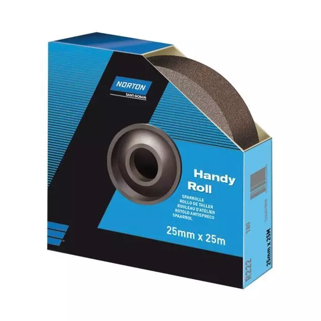 ROTOLO ABRASIVO ANTISPRECO 25X25 R222
