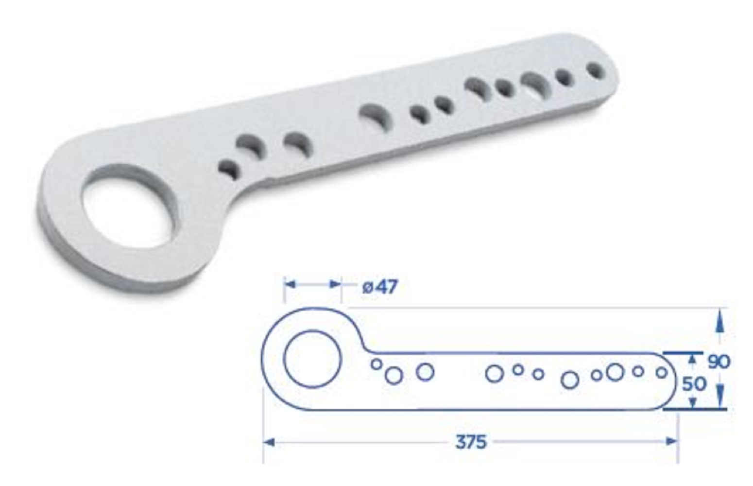 PIASTRA PLURIFOR.TRAZIONE TELA