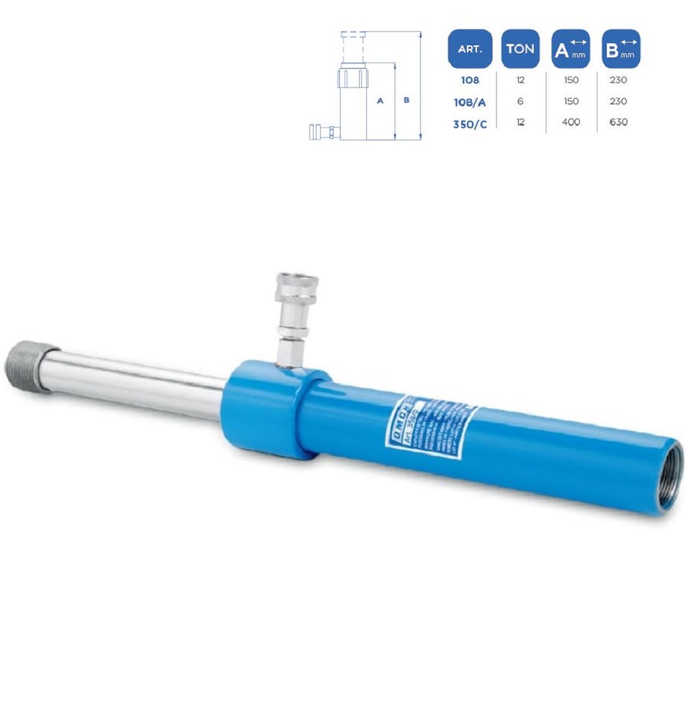 MARTINETTO PISTONE SPINGENTE 12 TON.