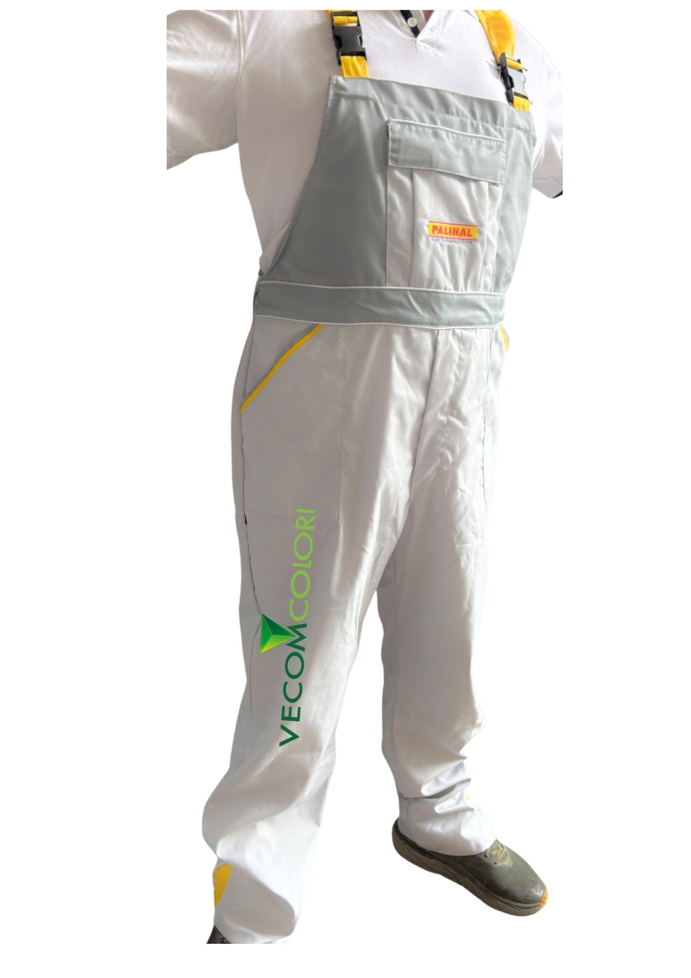 SALOPETTE CARROZZERIA GRIGIO GIALLO PALINI