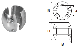 AN010MG BRACCIALI PER ASSI D.34 MM MAGNASIO