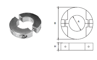 AV001 COLLARI PER ASSI D.18 MM