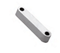 HA001 ANODO PER IDROJET HAMILTON MIS 100X17X20 FORO DIAM 10 F/F 80