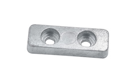 HYD01 ANODO TIMONI E FLAP HYDROTAB MIS 90X30X15 FORO DIAM 10 MID F/F 40