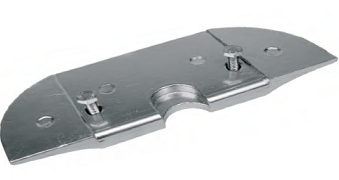 ME013 ANODO PER MOTORE MERCURY FM-13 COMPL. VITI INOX ALPHA ONE