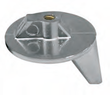 ME015 ANODO PER MOTORE MERCURY FM-12 ELICA INOX HP 50/140 BRAVO ONE