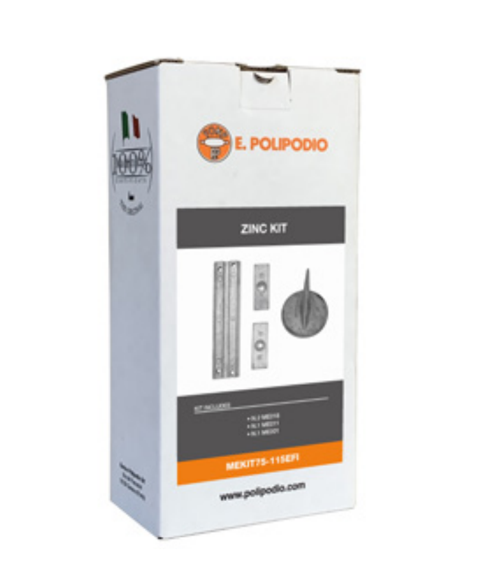 MEKIT75115EFI KIT ANODO PER MOTORE MERCURY MERCRUISER