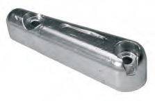 NC035A ANODO PER IDROJET ARNESON FD-4A MIS 190X38X45 MIS F/F 126 ALL.