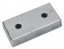 NC051 ANODO TIMONI E FLAPS MIS 85X15X44 cf 42 (nuovo codice nc091)