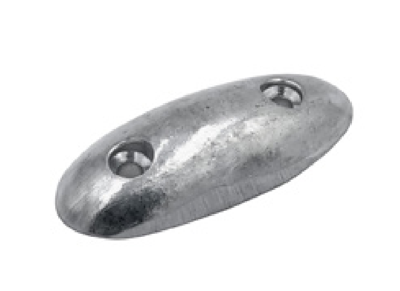 NC104 Anodo a imbullonare Ovale 93x40 mm h 17