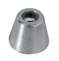 OG040 OGIVA TIPO SLEIPNER CONICA MIS D.26 X H 20