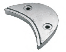 OM003 ANODO PER MOTORE BOMBARDIER FG-3 MOTORI HP 90-140 MEZZALUNA MIS 118X77X22 F/F 63