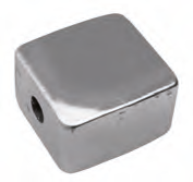 OM004AL ANODO PER MOTORE BOMBARDIER FG-4 MOTORI HP 50-200 QUADROTTO MIS 38X24X22 alluminio