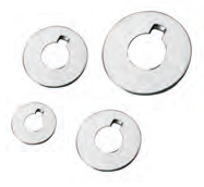 RA003 RONDELLA INOX TIPO RADICE PER ASSE D.25