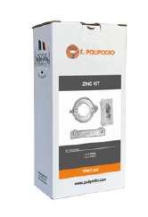 VPKIT280DP KIT ANODO PER MOTORE VOLVO PENTA SERIE 280 D.P. COMPOSTO VP006B + VP007