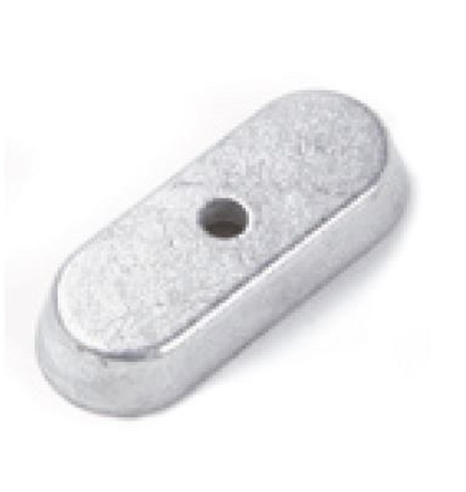 YA043AL ANODO PER MOTORE YAMAHA- MARINER PIASTRINA MOTORI ALLUMINIO