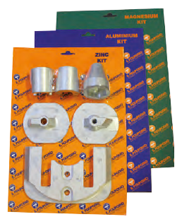YNKITMGSTD KIT ANODI PER MOTORE YANMAR MAGNESIO N.1 YN008MG N.1 YN009MG N.2 YN010MG N.1 YN011MG N.1 YN012MG