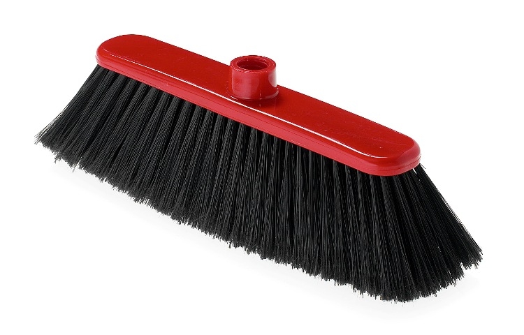 SCOPA TIPO DRITTO PVC NERO