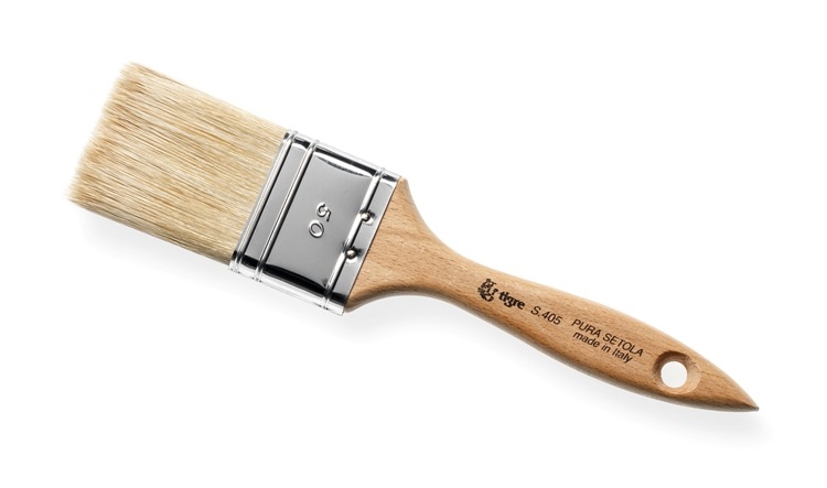 PENNELLO TRIPLE MANICO LEGNO