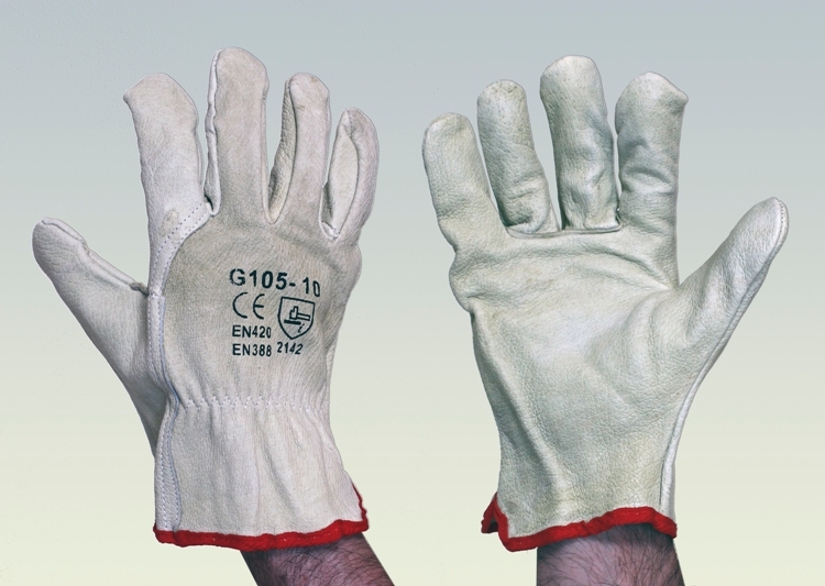 GUANTI PELLE FIORE VITELLO TG. 10