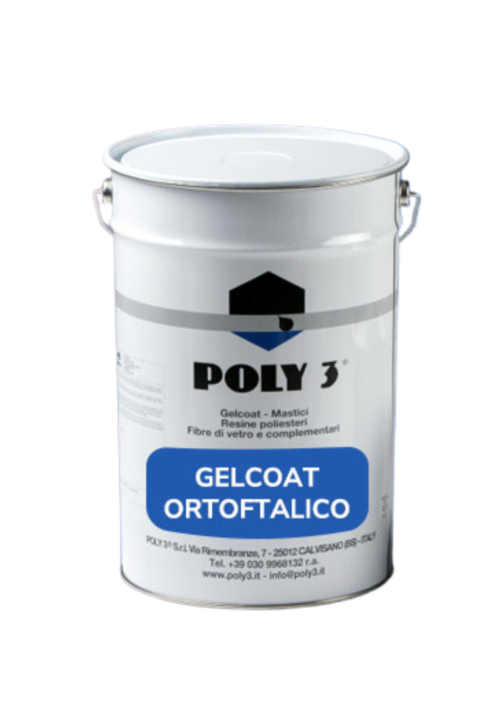 GELCOAT RAL 9010 ORTOFT.  A PENNELLO COMP.A KG 5