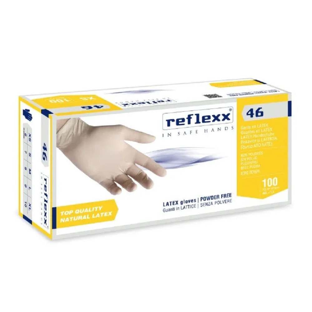 GUANTI LATTICE NO polvere sp. 0,10 mm CF 100