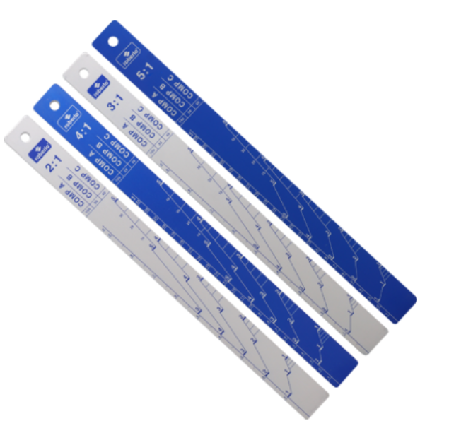 STECCA GRADUATA N.1 4:1 2:1