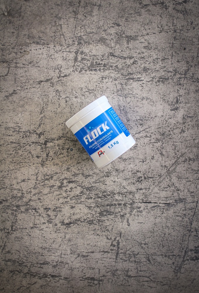 FLOCK - POLVERE COAUGULANTE per separare vernice da acqua kg 1,5