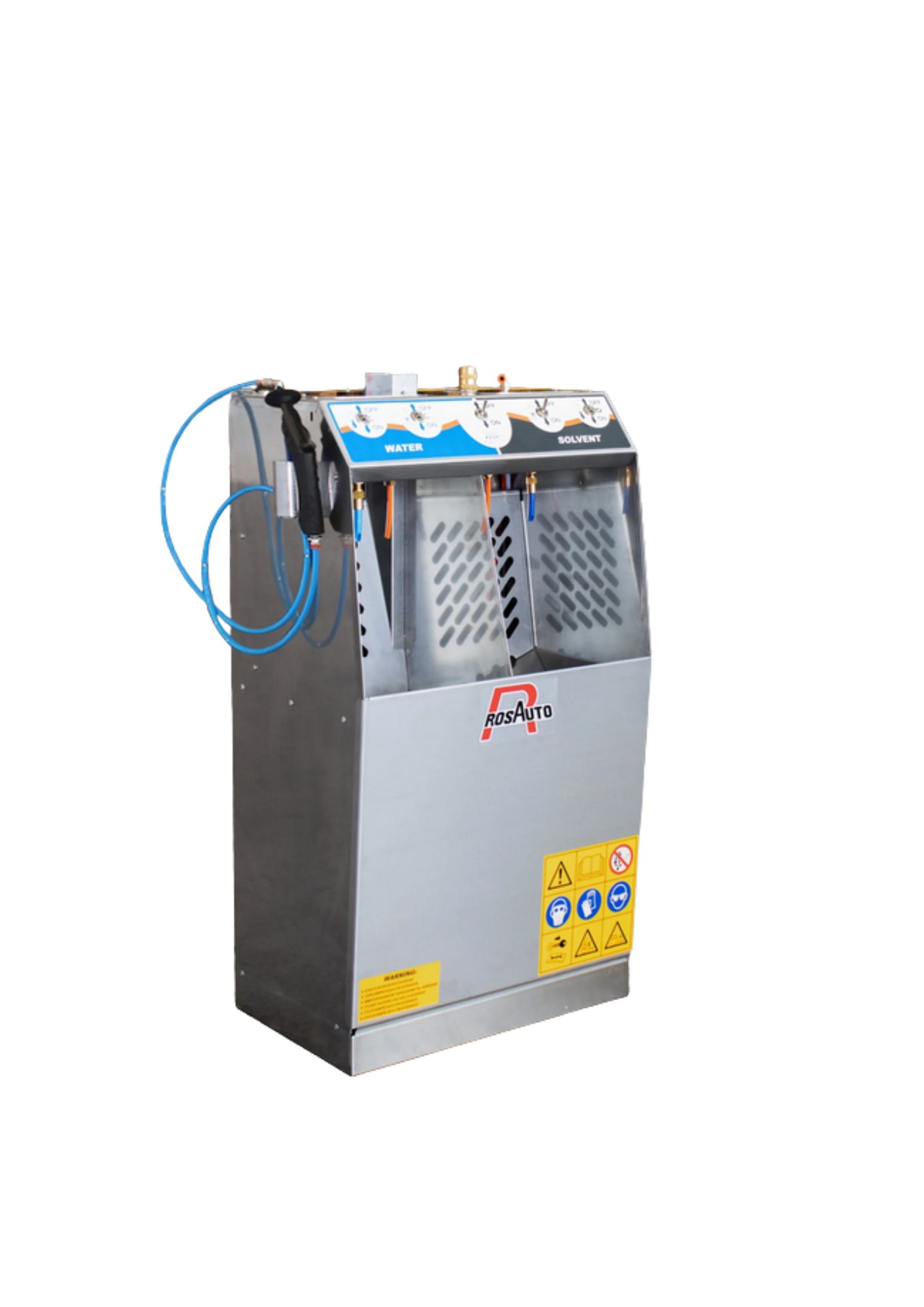 LAVAPISTOLA ACQUA/SOLVENTE AEROGRAFI "SPEEDY CLEAN" Molto compatto, lavaggio manuale per vernici ad acqua e solvente