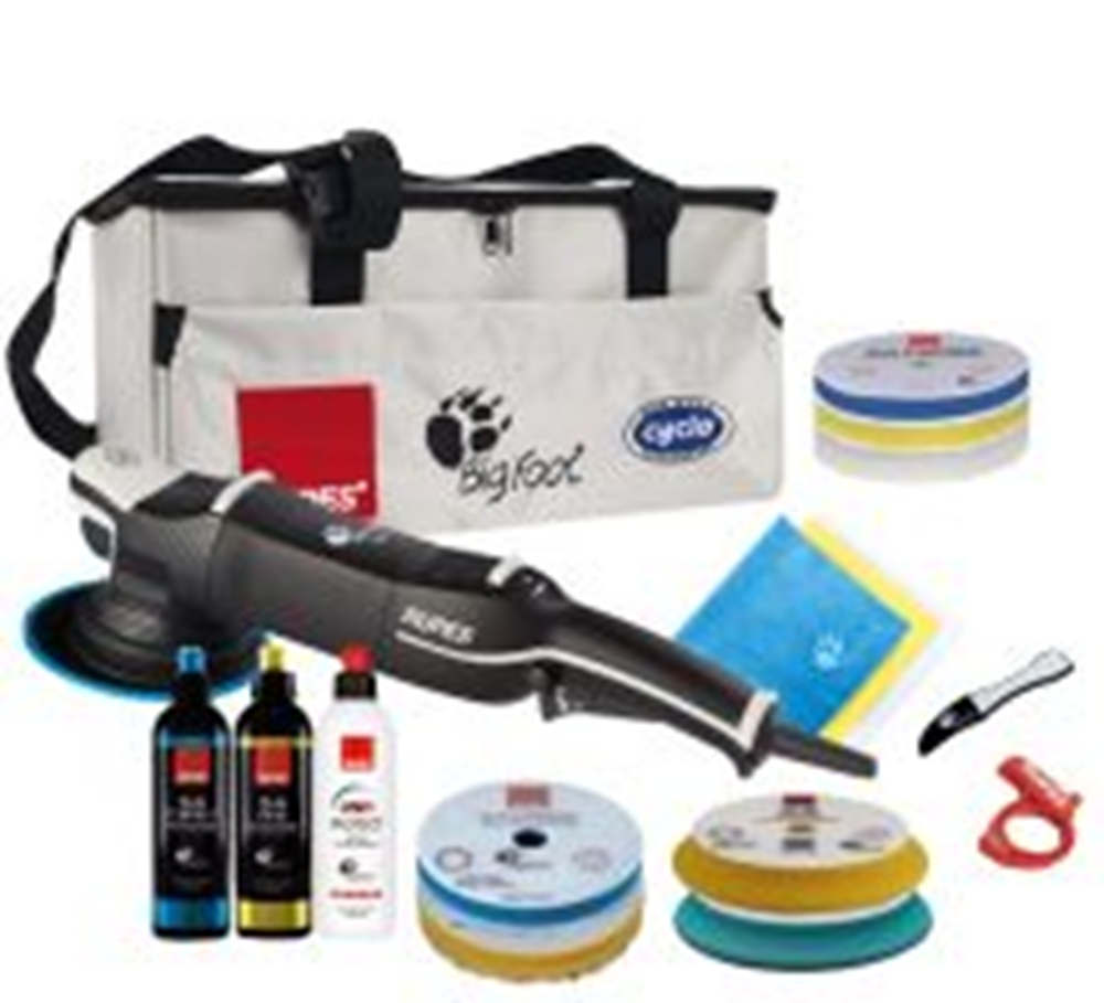 LUCIDATRICE ROTORBITALE BIGFOOT MARK V LHR21V/LUX M8 D.150 ORBITA 21 RUPES