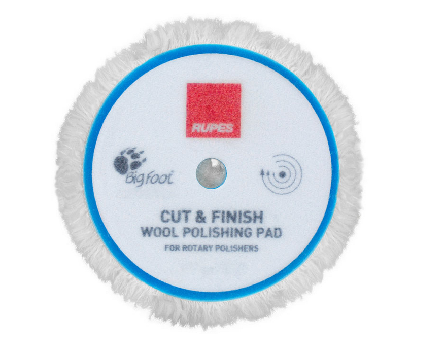 CUFFIA LANA BIANCO ULTRAFINE Ø 150 mm ROTARY Rupes BL150F