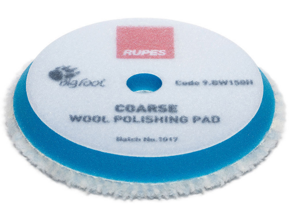 TAMPONE LUCID. LANA BLU COARSE Ø 130 mm Rupes NW130H