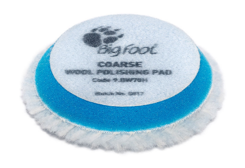 TAMPONE LUCID. LANA BLU COARSE Ø 70 mm Rupes BW70H