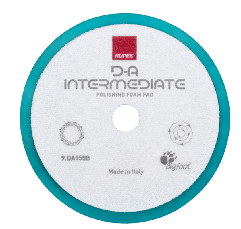 TAMPONE LUCID. SPUGNA DA- INTERMEDIATE Ø 150mm Rupes DA150B