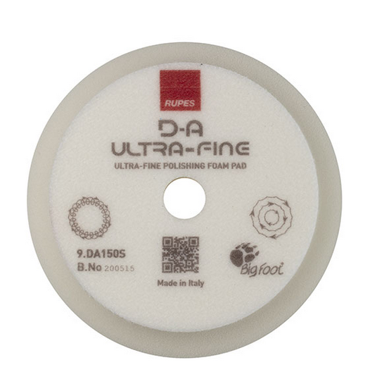 TAMPONE LUCID. SPUGNA DA- ULTRAFINE BIANCO Ø 150mm Rupes DA150S