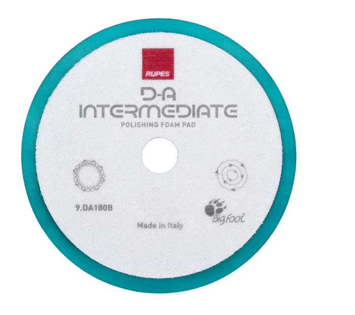 TAMPONE LUCID. SPUGNA DA- INTERMEDIATE Ø 180mm Rupes DA180B
