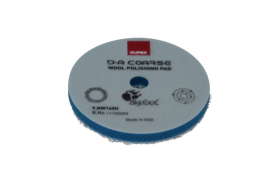 TAMPONE LUCID. LANA BLU COARSE Ø 170 mm Rupes NW160H