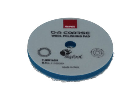 TAMPONE LUCID. LANA BLU COARSE Ø 80 mm Rupes NW80H